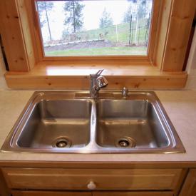 Nine Mile Falls Kitchen Stainless Steel Sink Before 4